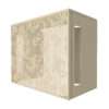 Cache clim baroque - Taille 2 : H. 113 x L. 110 x P. 64 cm - Crème