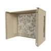 Cache clim baroque - Taille 2 : H. 113 x L. 110 x P. 64 cm - Crème – Image 2