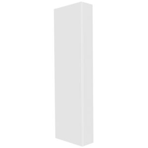 Coffret d’habillage standard blanc en acier thermolaqué - visuel 3D détouré