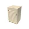 Abri poubelle Simple  1x240 Litres - Crème