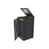 Abri poubelle Simple  1x240 Litres - Gris anthracite – Image 2