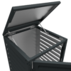 Abri poubelle Simple  1x240 Litres - Gris anthracite – Image 3