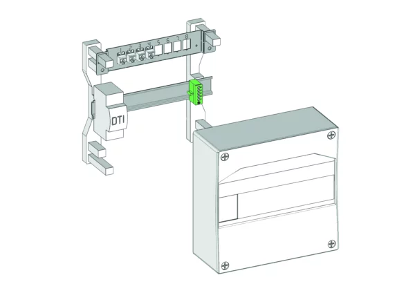 Coffret de communication modulaire grade 3 TC05PG3 – Image 2