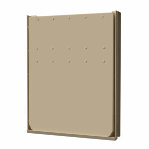 Batardeau anti-inondation sur-mesure ATOLE – finition crème