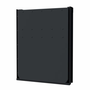 Barrière anti-inondation ATOLE en aluminium gris anthracite