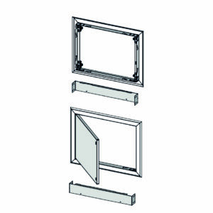 Partie démontable affleurante GTA303