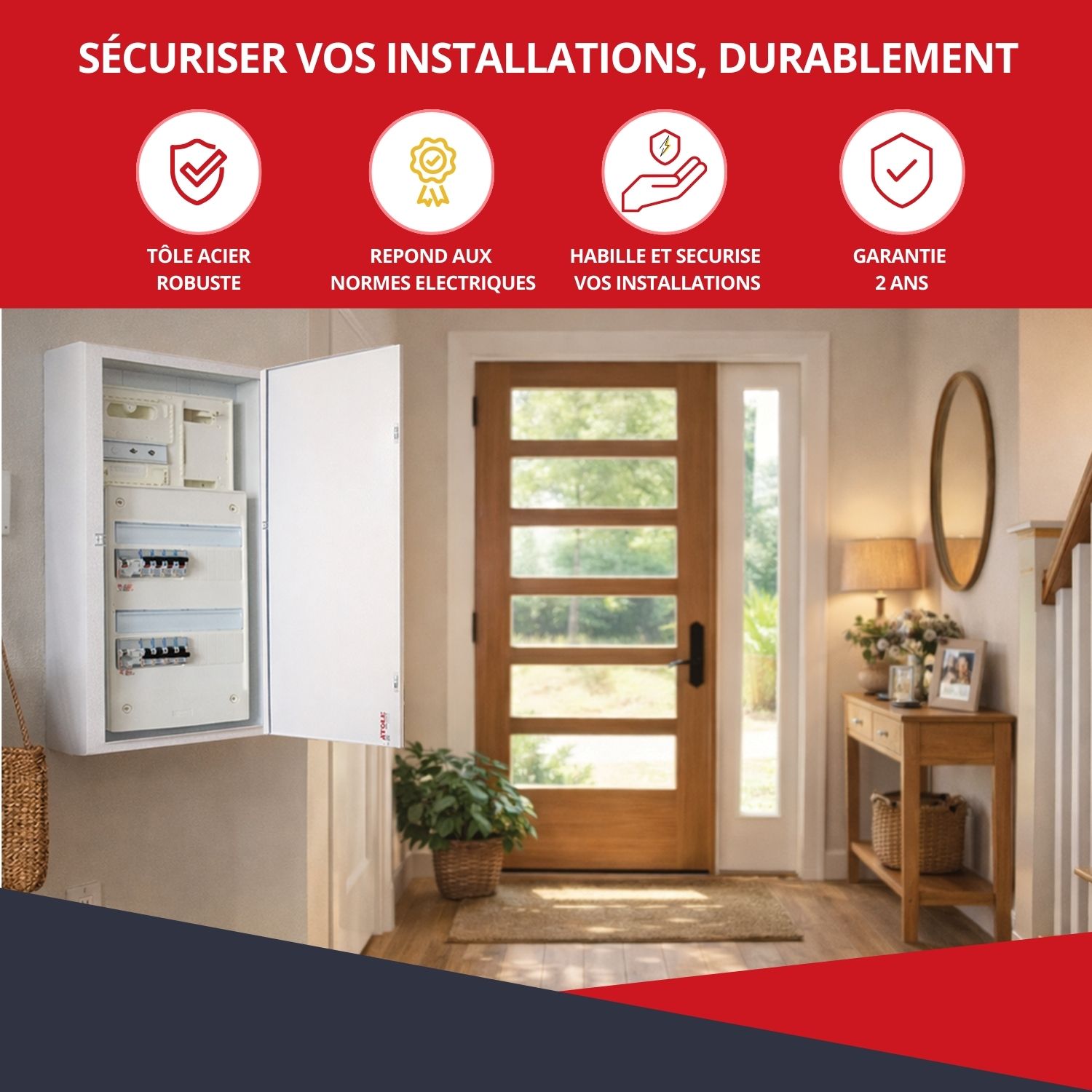 Garanties et conformité des coffrets d’habillage pour tableau électrique