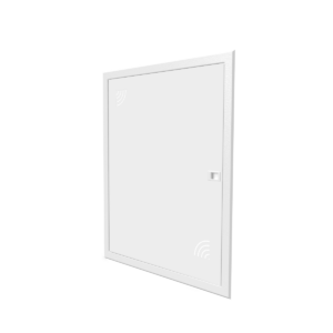 Porte affleurante Wi-Fi - 2 travées - hauteur utile 647 mm - Ref. PATT2W
