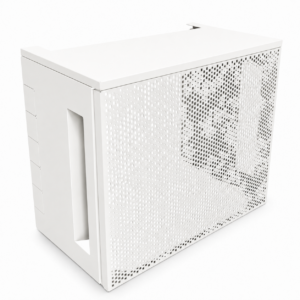 Cache clim Baroque taille 2 – H. 113 x L. 110 x P. 64 cm – Blanc – Réf. HCI201HBL